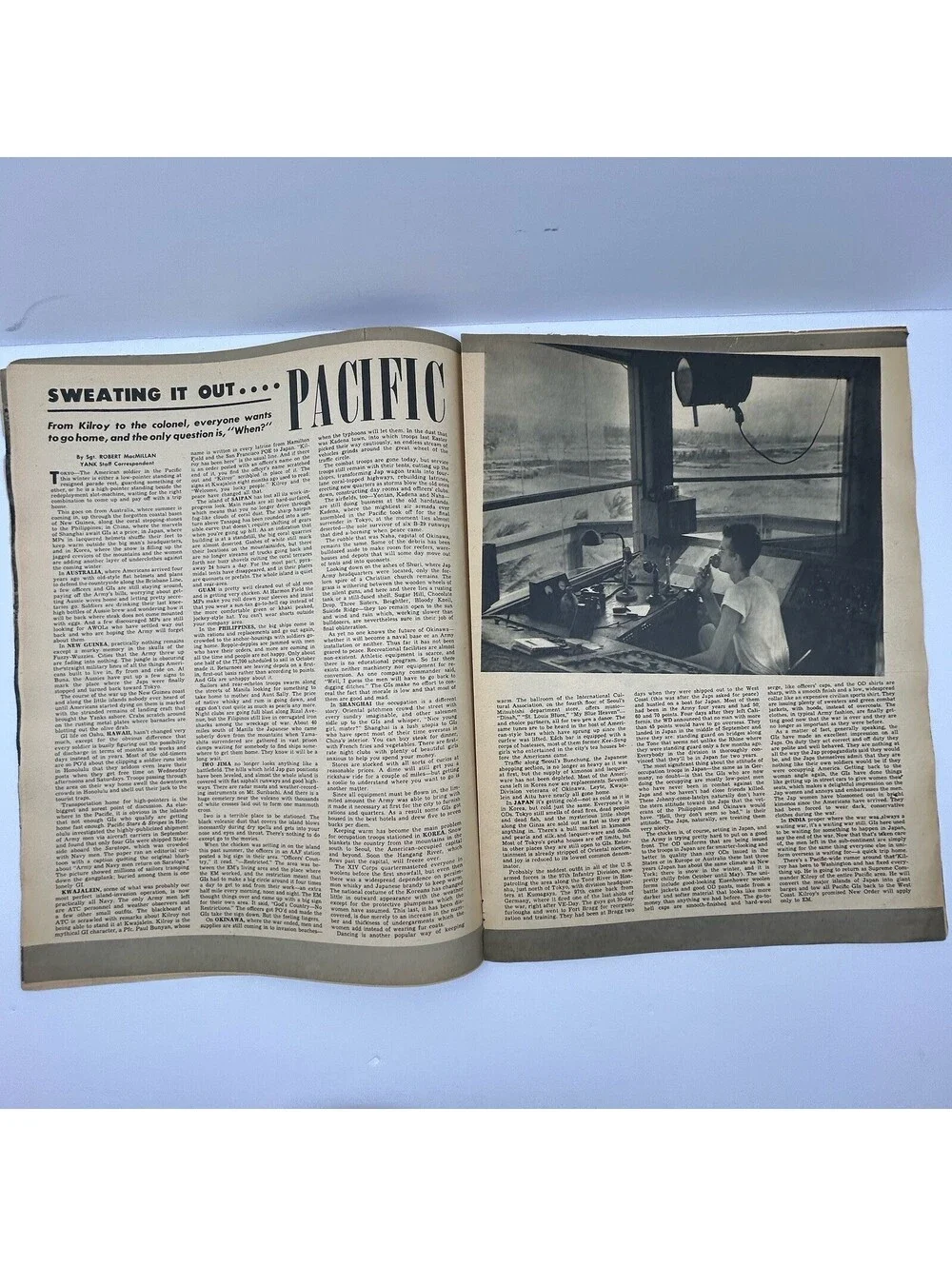1945 YANK The Army Weekly Magazine Final Issue Honorable Discharge Cover Vol.4